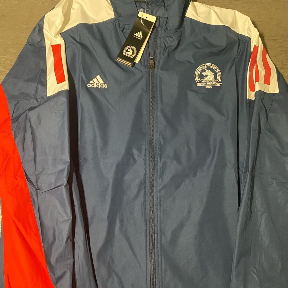 Adidas 2020 Boston Marathon Association Athletic Jacket